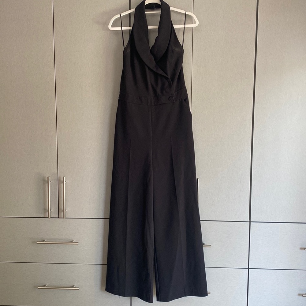 Scandal collection: Wide leg halter jumpsuit